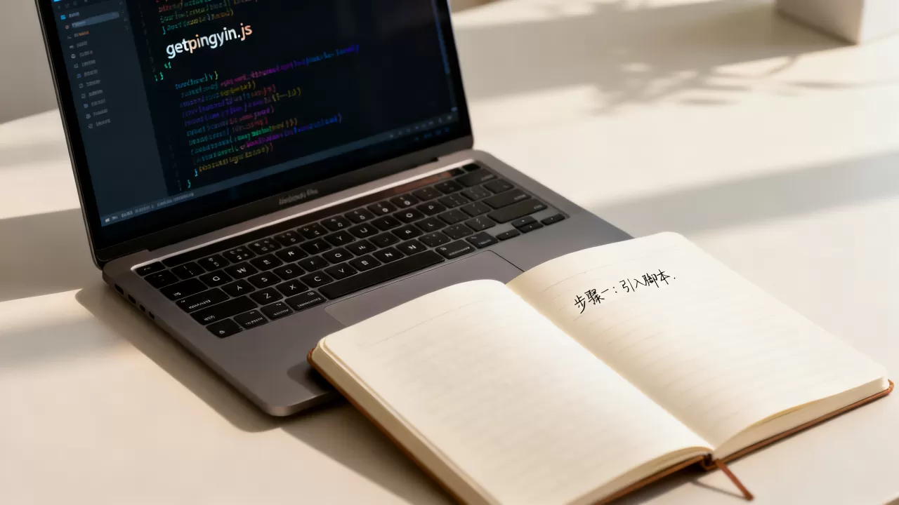 getpingyin.js怎么用？js获取拼音完整教程