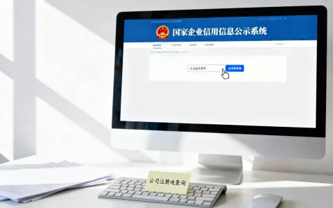公司注册地怎么查？全国企业信用信息公示系统查询入口
