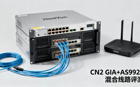 HostYun美国原生IP主机好用吗？CN2 GIA+AS9929混合线路评测