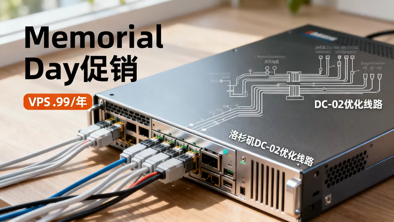 Memorial Day促销VPS低至.99/年值得买吗,洛杉矶DC-02优化线路评测 Memorial Day促销VPS低至.99/年值得买吗,洛杉矶DC-02优化线路评测