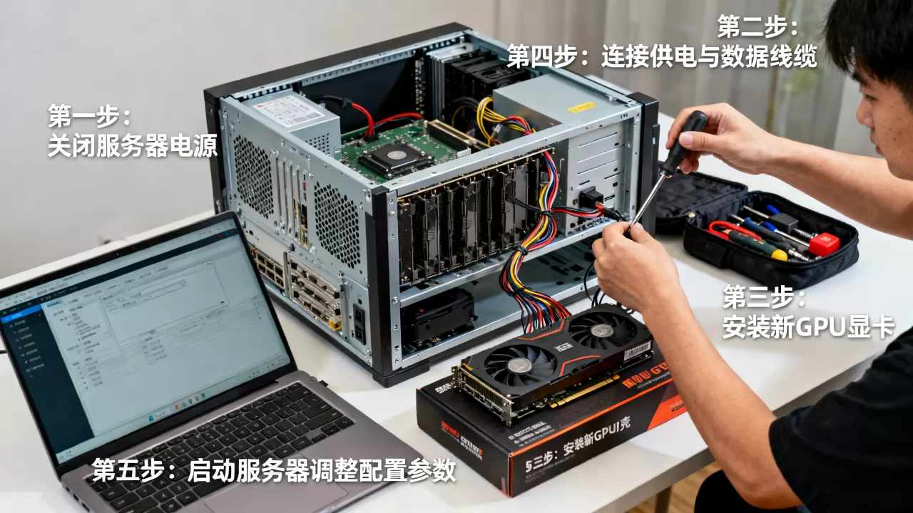 GPU服务器配置变更怎么操作？如何调整GPU服务器配置