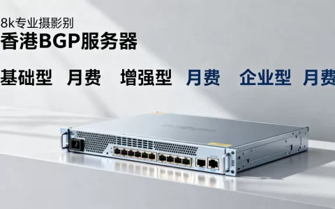 香港特价BGP服务器多少钱？2026年最新服务器价格表