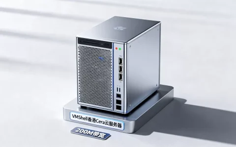 VmShell香港Cera云服务器200M带宽怎么样？2026年香港云服务器推荐