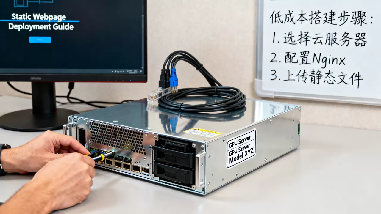 GPU服务器部署静态网页难吗?如何低成本搭建 GPU服务器部署静态网页难吗?如何低成本搭建