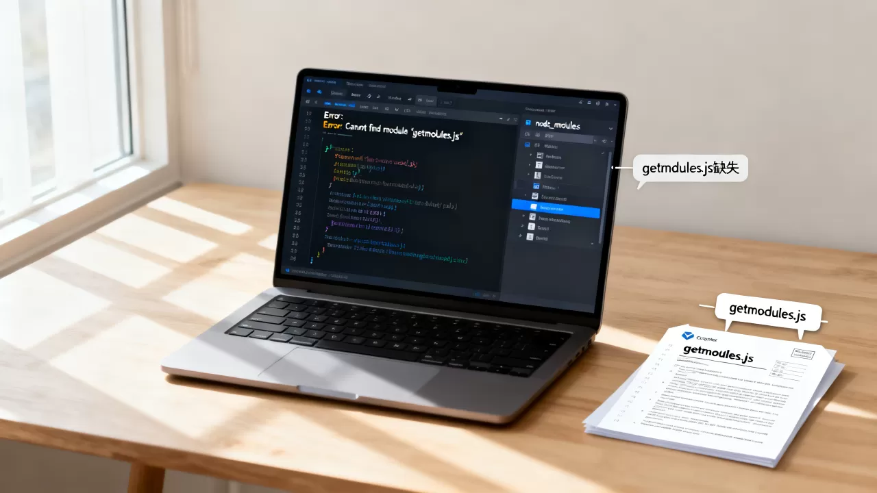 getmodules.js报错怎么办?getmodules.js文件缺失怎么修复 getmodules.js报错怎么办?getmodules.js文件缺失怎么修复