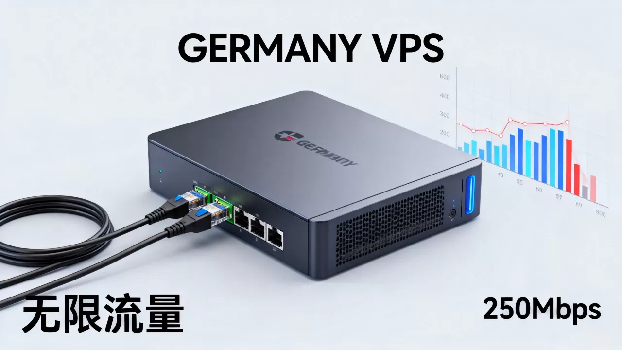 Wishosting德国VPS带宽多大?250Mbps无限流量值得买吗 Wishosting德国VPS带宽多大?250Mbps无限流量值得买吗