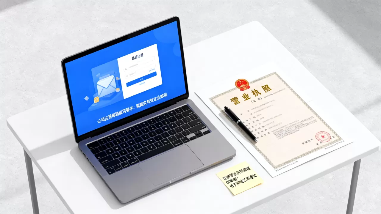公司注册的邮箱怎么填？注册营业执照需要邮箱吗
