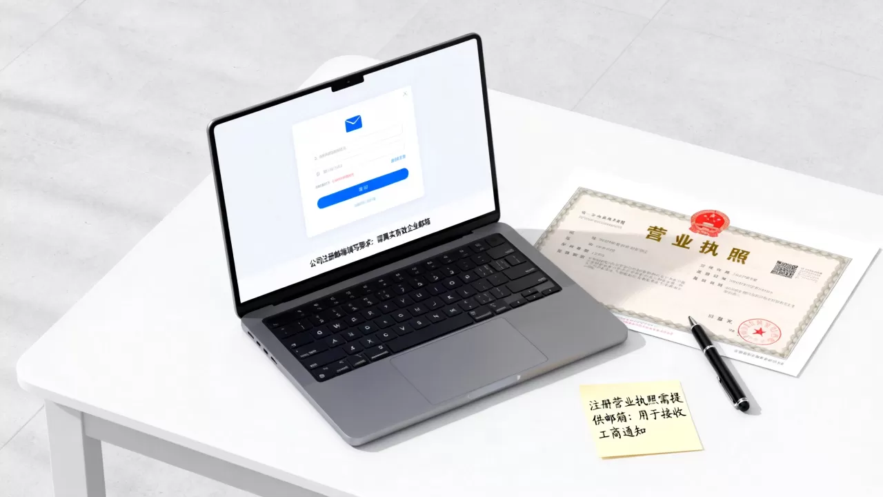公司注册的邮箱怎么填？注册营业执照需要邮箱吗