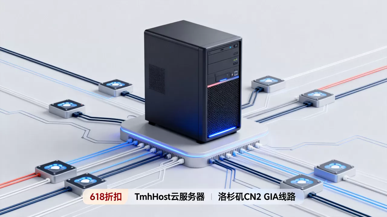 TmhHost云服务器618打几折？洛杉矶CN2 GIA线路哪家强