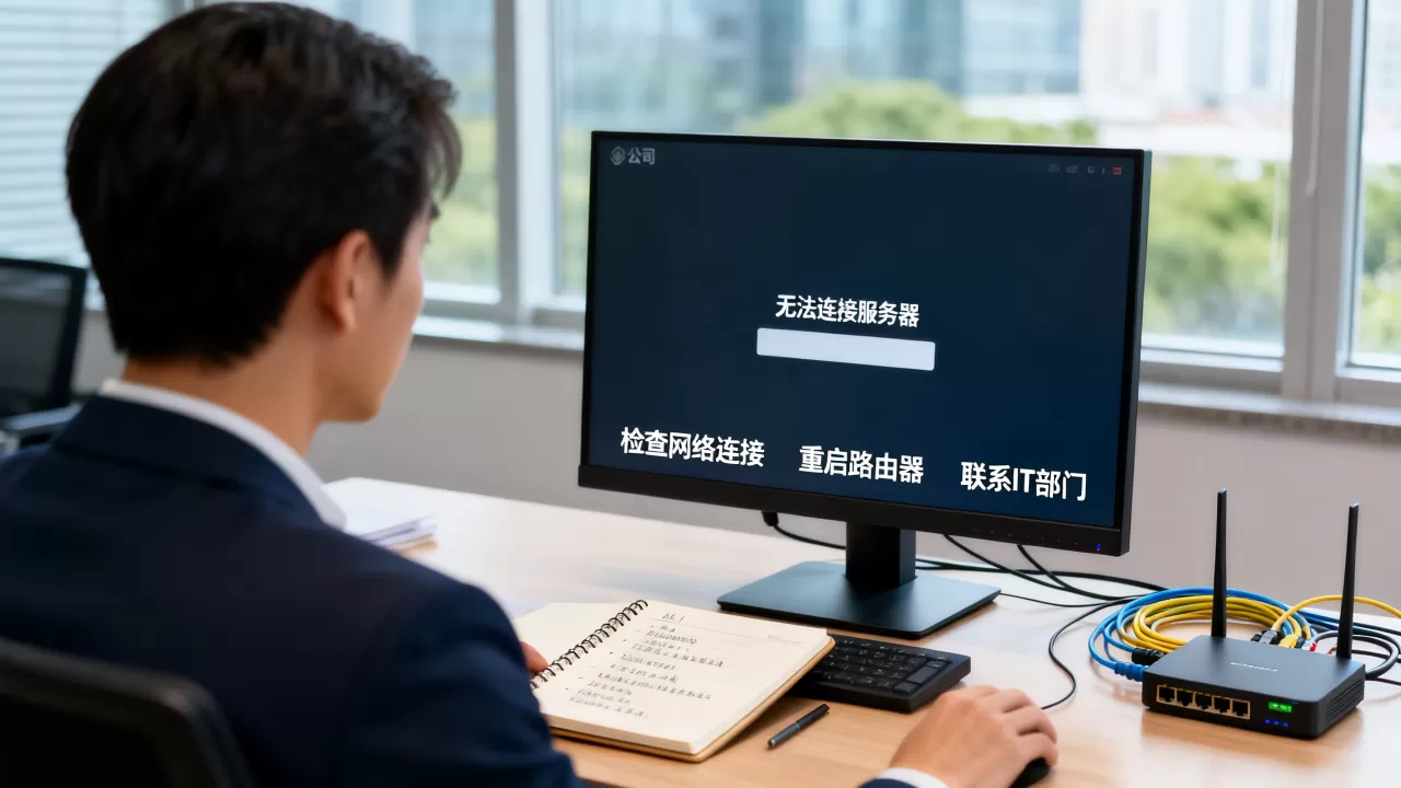 公司电脑连不上服务器怎么办?电脑连不上服务器的解决方法 公司电脑连不上服务器怎么办?电脑连不上服务器的解决方法