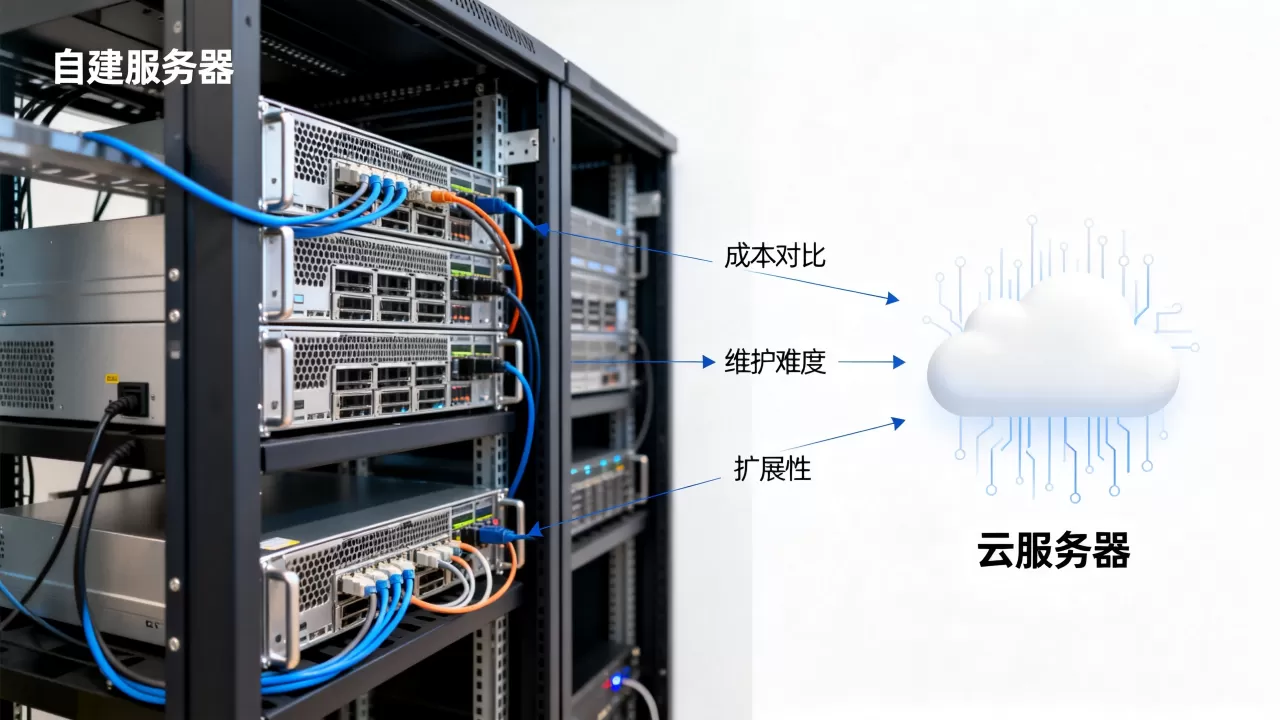 公司买服务器好还是云服务器好?自建服务器与云服务器的区别 公司买服务器好还是云服务器好?自建服务器与云服务器的区别