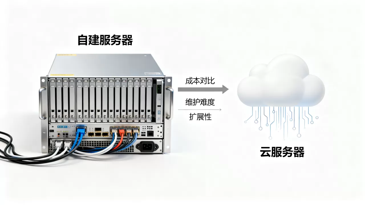 公司买服务器好还是云服务器好?自建服务器与云服务器的区别 公司买服务器好还是云服务器好?自建服务器与云服务器的区别