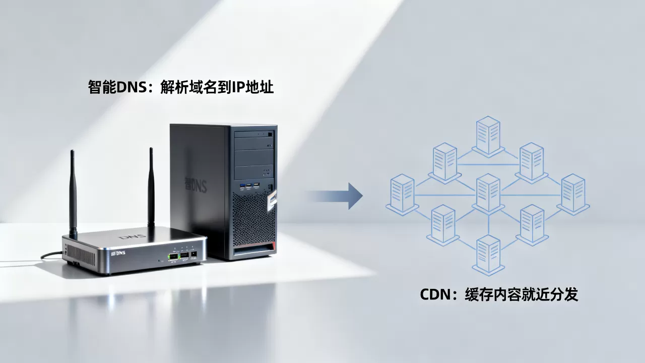 智能dns与cdn区别是什么，智能dns和cdn哪个好用