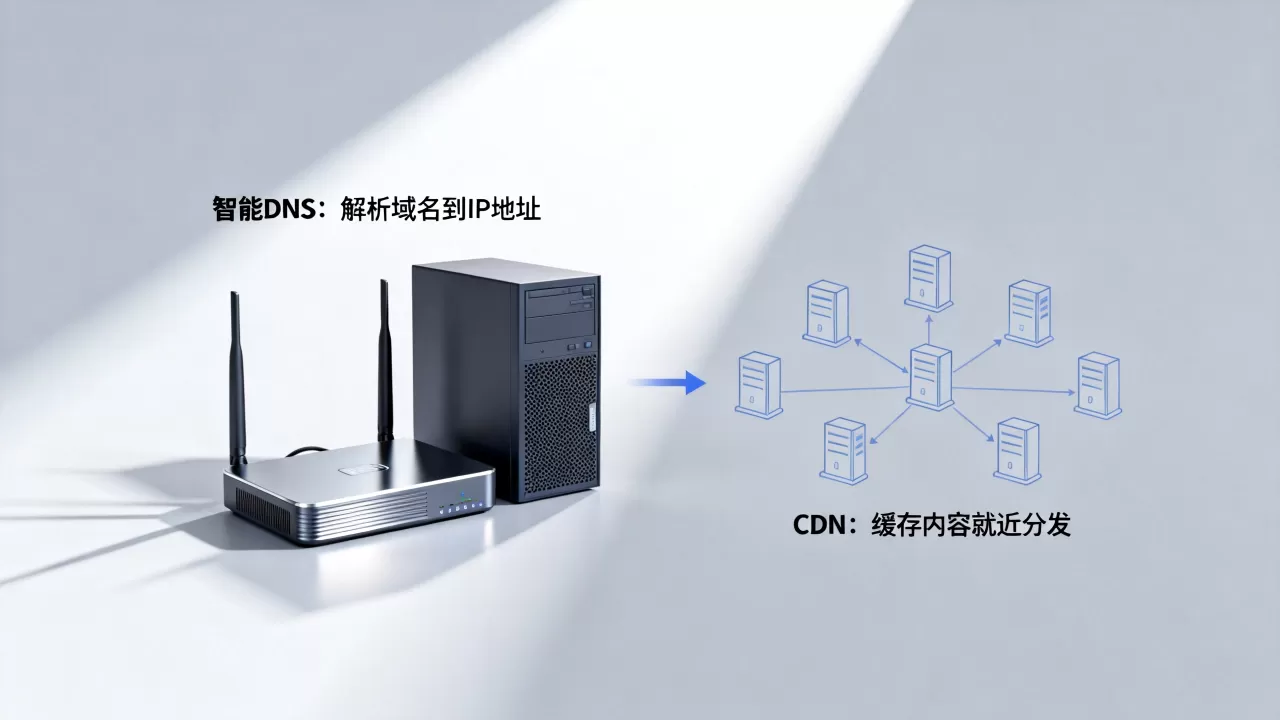智能dns与cdn区别是什么，智能dns和cdn哪个好用
