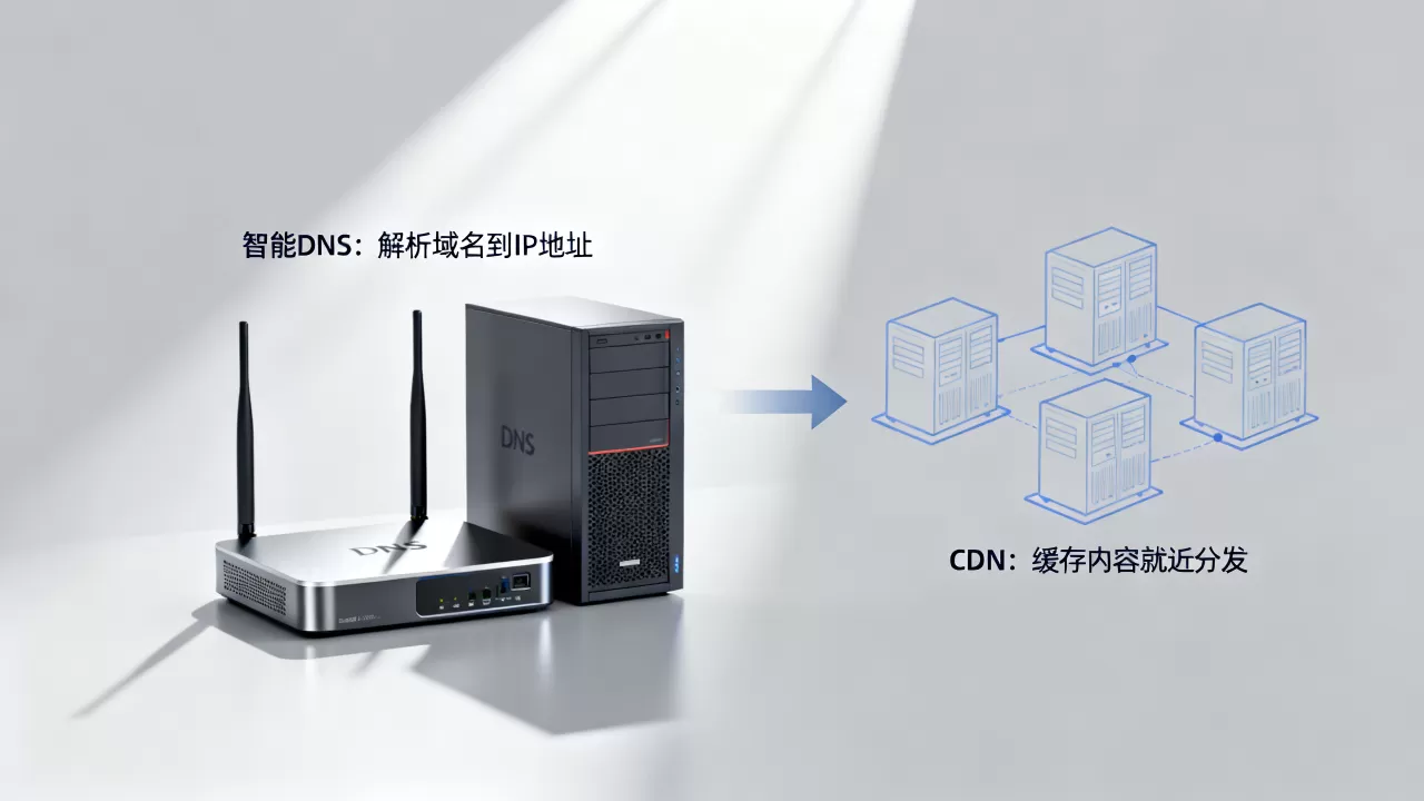 智能dns与cdn区别是什么，智能dns和cdn哪个好用
