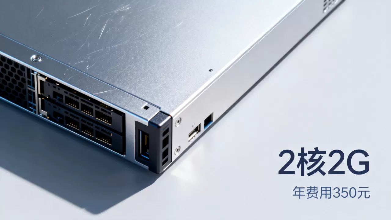 易探云2核2G云服务器低至350元/年值得买吗？