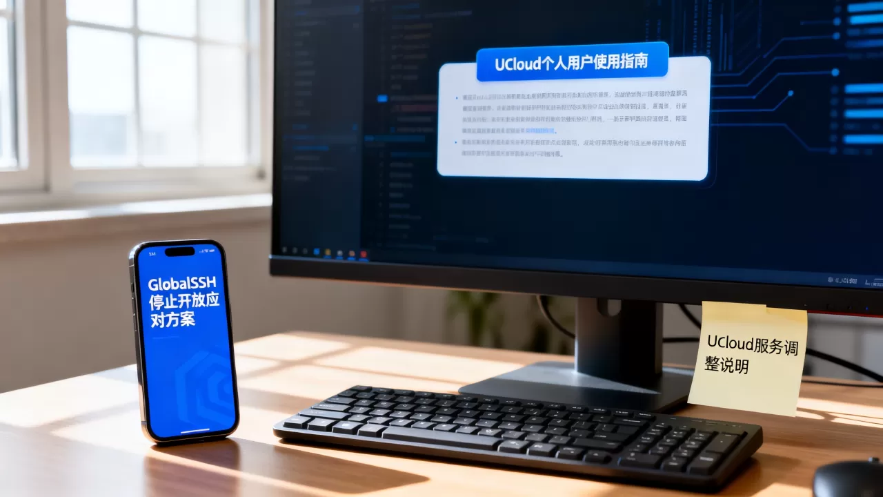 UCloud个人用户还能用吗？GlobalSSH停止开放怎么办