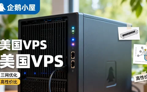 企鹅小屋美国VPS三网优化好用吗？美国VPS推荐高性价比