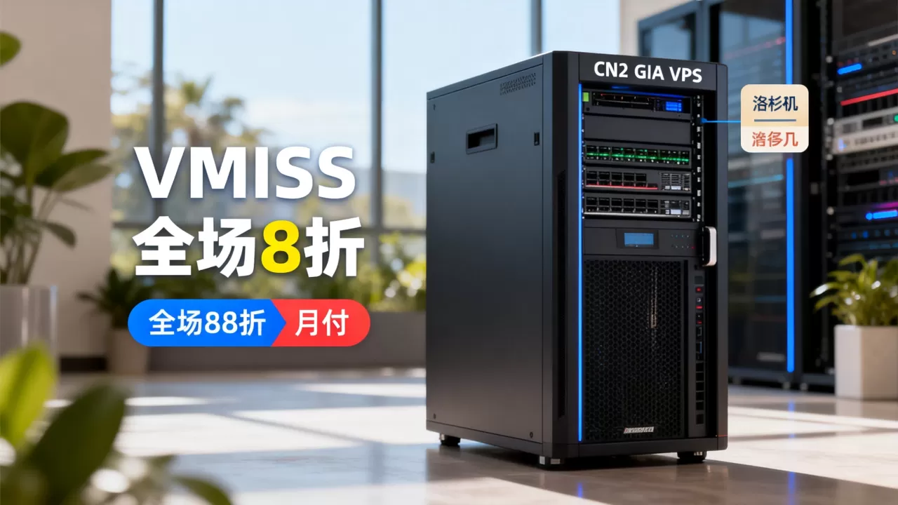 VMISS全场8折永久折扣是真的吗?洛杉矶CN2 GIA VPS月付多少 VMISS全场8折永久折扣是真的吗?洛杉矶CN2 GIA VPS月付多少