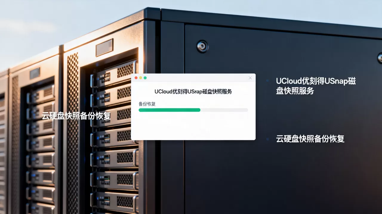 UCloud优刻得USnap磁盘快照服务是什么?云硬盘快照备份恢复 UCloud优刻得USnap磁盘快照服务是什么?云硬盘快照备份恢复
