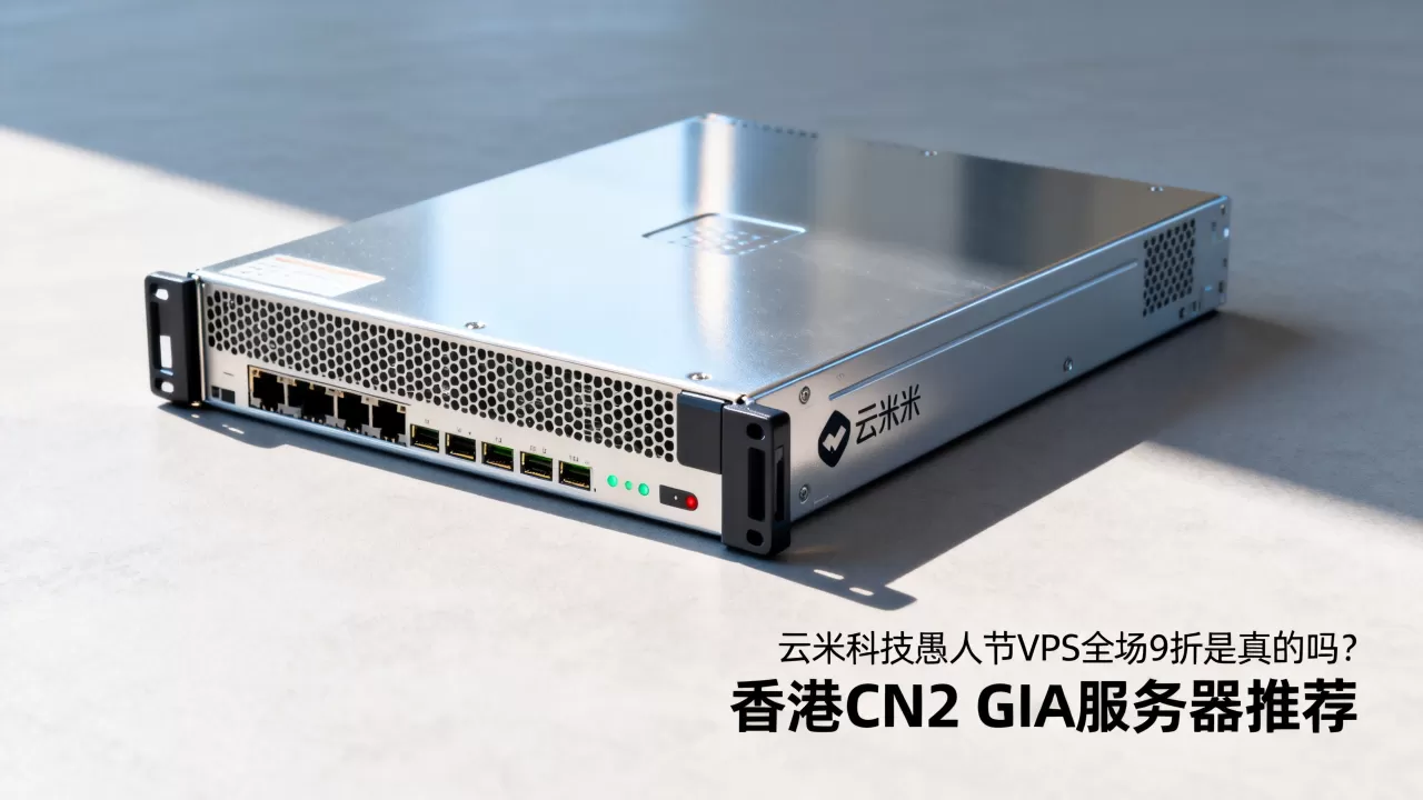 云米科技愚人节VPS全场9折是真的吗?香港CN2 GIA服务器推荐 云米科技愚人节VPS全场9折是真的吗?香港CN2 GIA服务器推荐