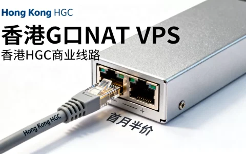 anyhk香港G口NAT VPS首月半价值得买吗，香港HGC商业线路测评