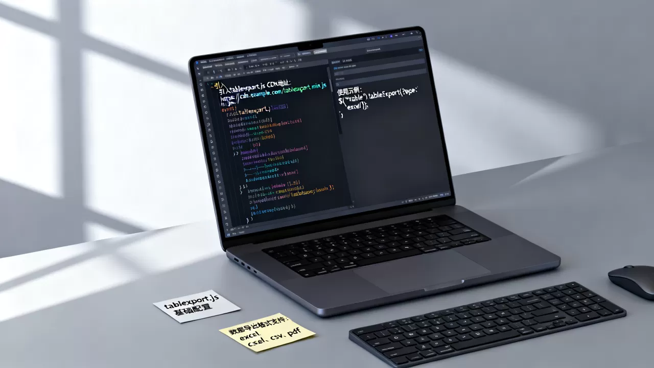 tableexport.js怎么用？tableexport.js引入cdn地址