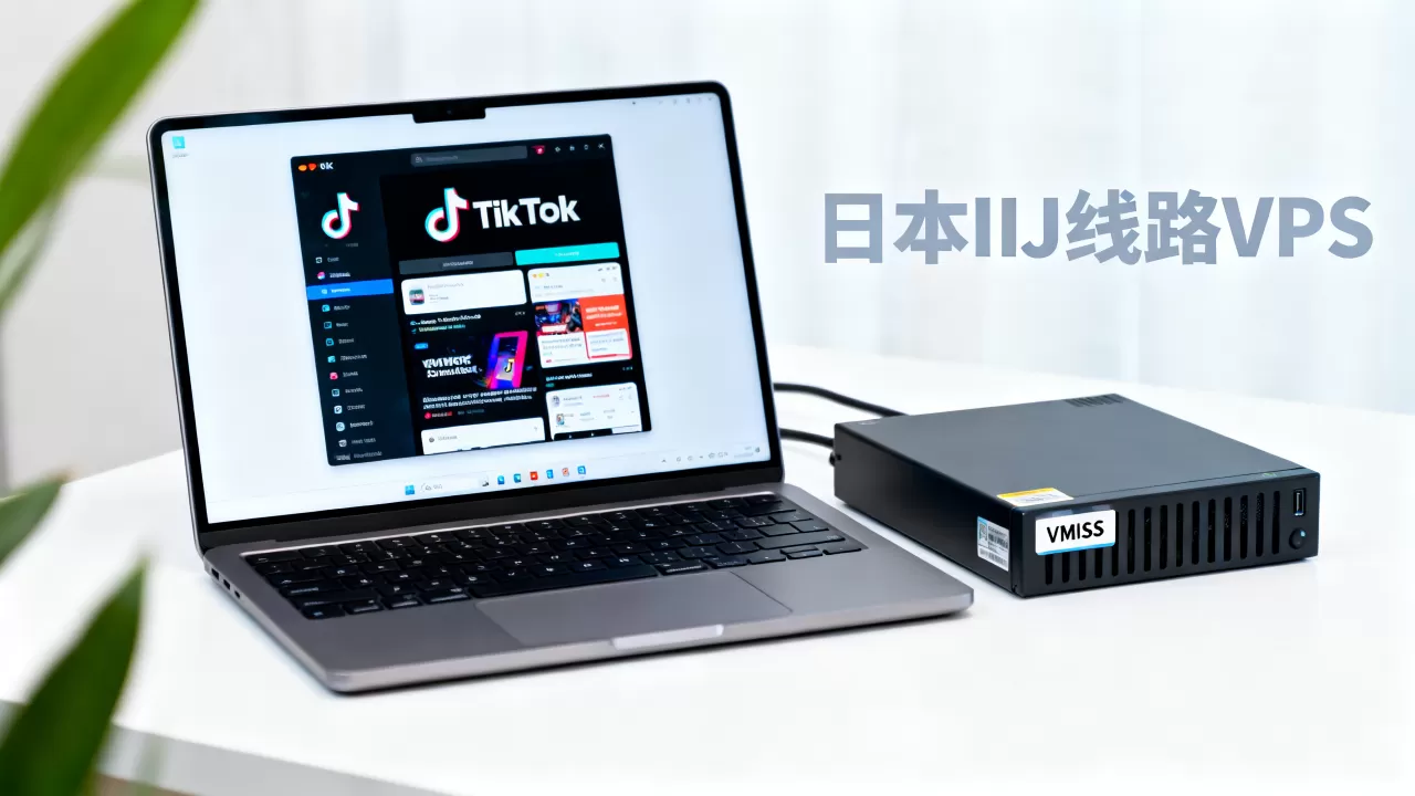 VMISS日本IIJ线路VPS怎么样？VMISS测评解锁TikTok