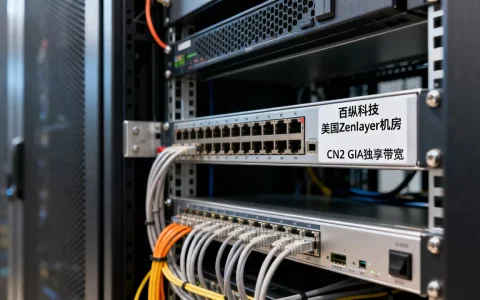 百纵科技美国Zenlayer机房延迟低吗？CN2 GIA独享带宽测评