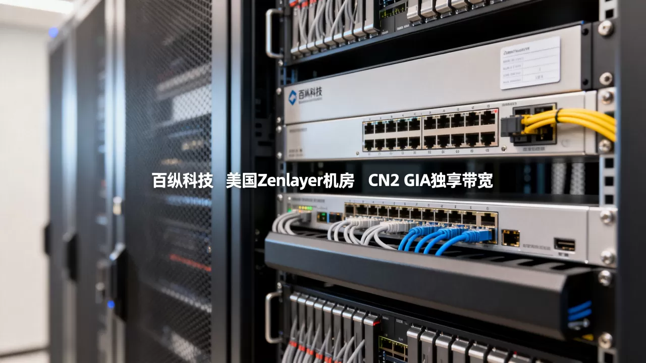 百纵科技美国Zenlayer机房延迟低吗?CN2 GIA独享带宽测评 百纵科技美国Zenlayer机房延迟低吗?CN2 GIA独享带宽测评