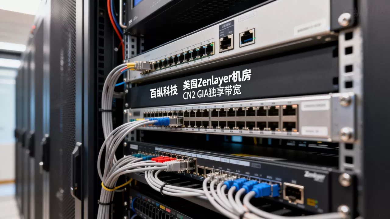 百纵科技美国Zenlayer机房延迟低吗?CN2 GIA独享带宽测评 百纵科技美国Zenlayer机房延迟低吗?CN2 GIA独享带宽测评