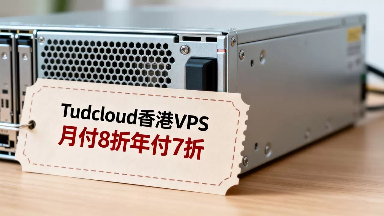 Tudcloud香港VPS月付8折年付7折真的划算吗？香港VPS月付8折年付7折