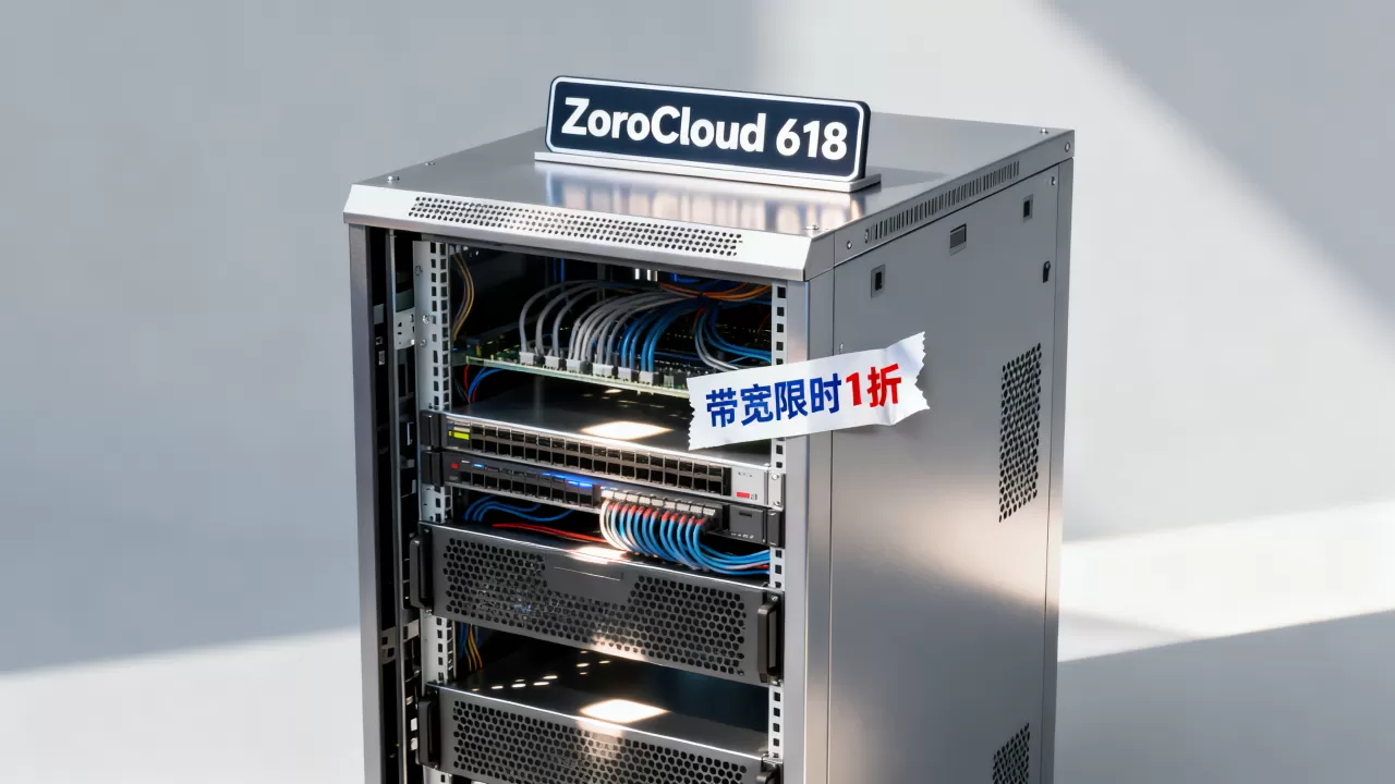 ZoroCloud 618带宽限时1折是真的吗？美国CN2 GIA云服务器优惠