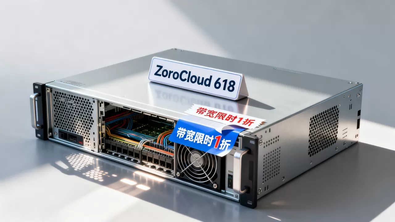 ZoroCloud 618带宽限时1折是真的吗？美国CN2 GIA云服务器优惠
