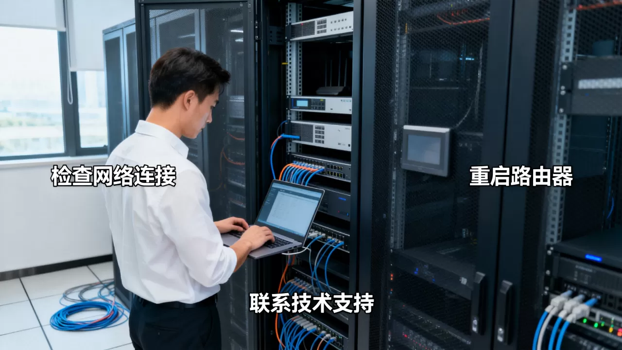 公司服务器连接不上怎么办？服务器无法连接怎么解决