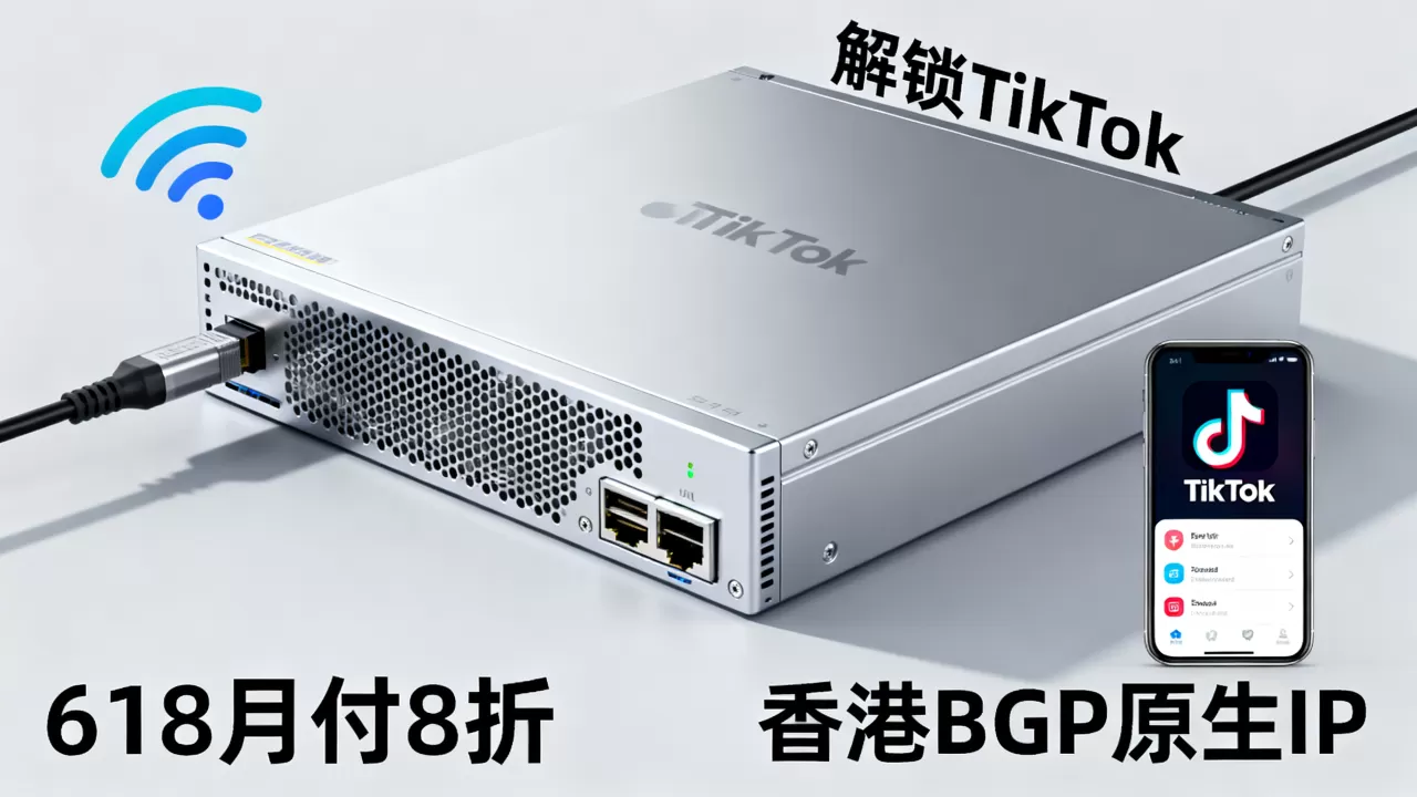 六六云618月付8折值得买吗?香港BGP原生IP解锁TikTok 六六云618月付8折值得买吗?香港BGP原生IP解锁TikTok