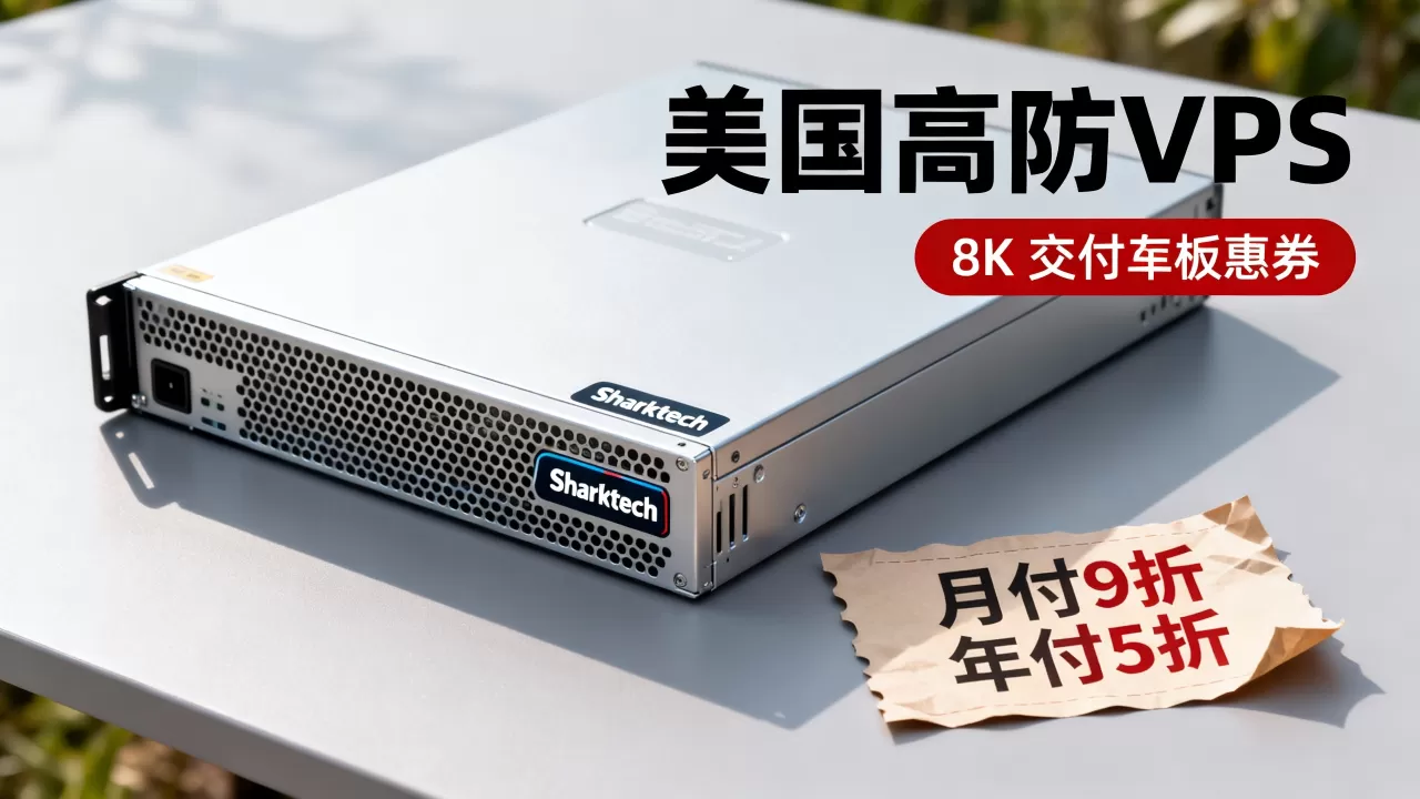 Sharktech鲨鱼机房月付9折年付5折值得买吗?美国高防VPS推荐 Sharktech鲨鱼机房月付9折年付5折值得买吗?美国高防VPS推荐
