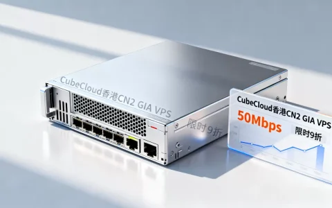 CubeCloud香港CN2 GIA VPS宽带扩容多少？50Mbps起步限时9折