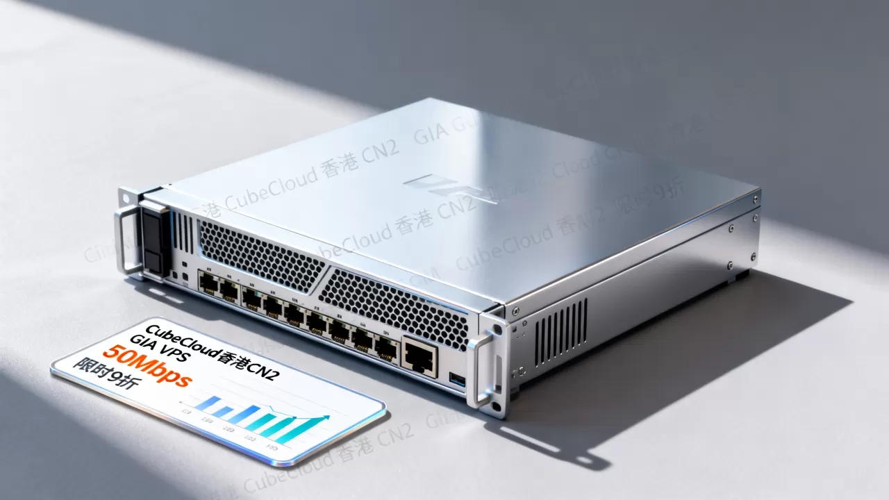 CubeCloud香港CN2 GIA VPS宽带扩容多少？50Mbps起步限时9折