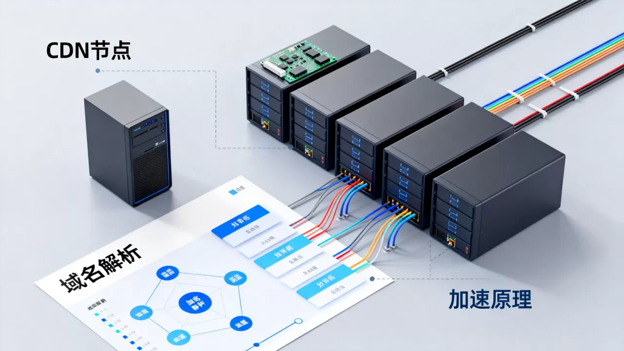 CDN域名是什么？CDN加速原理与配置教程