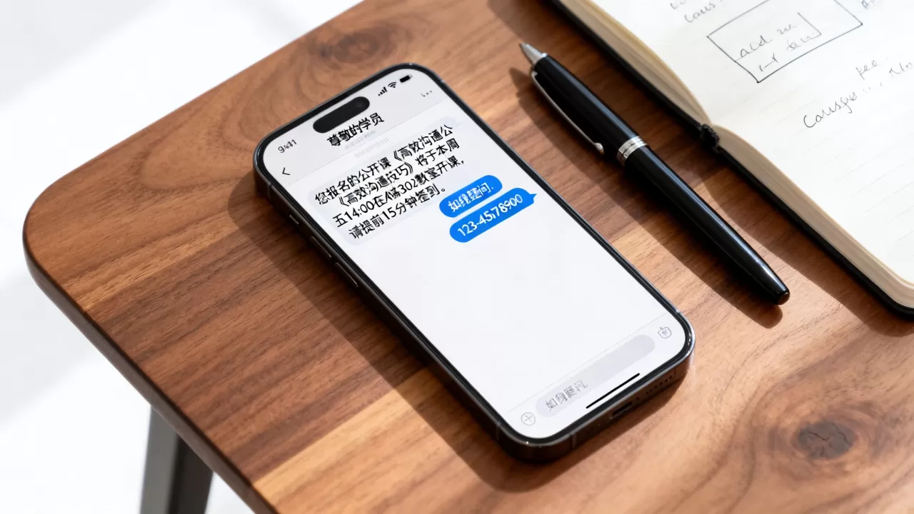 公开课短信通知怎么发?公开课短信通知模板 公开课短信通知怎么发?公开课短信通知模板