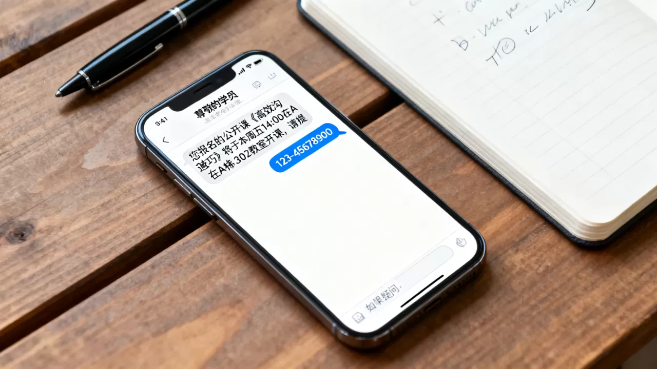 公开课短信通知怎么发?公开课短信通知模板 公开课短信通知怎么发?公开课短信通知模板