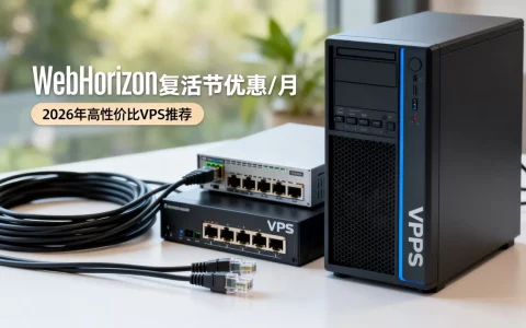 WebHorizon复活节优惠$2/月值得买吗？2026年高性价比VPS推荐