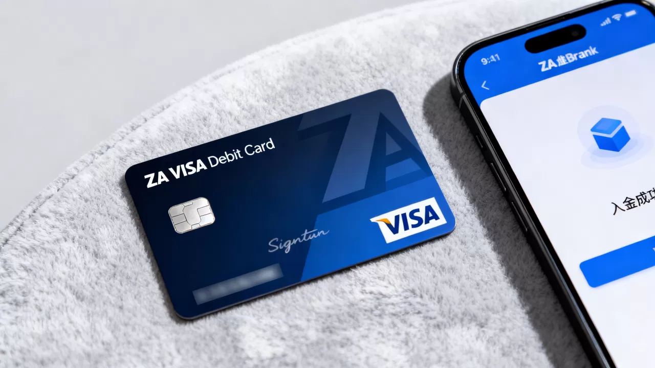Vmshell独立日活动免费赠ZA虚拟银行实体VISA卡真的吗？ZA虚拟银行入金流程