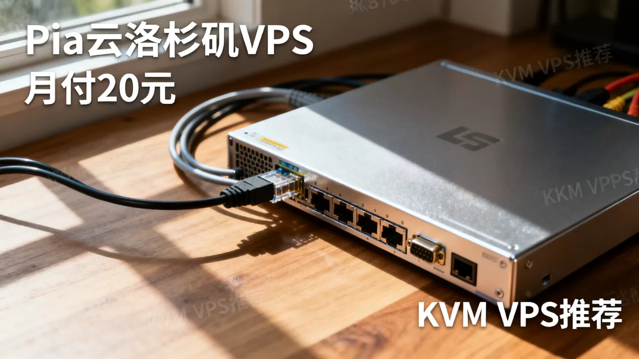 Pia云洛杉矶VPS月付20元好用吗？KVM VPS推荐