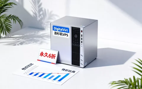 DigitalVirt洛杉矶VPS永久6折是真的吗？VPS主机哪个性价比高