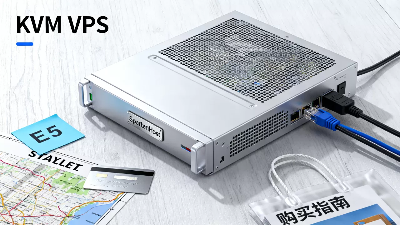 斯巴达SpartanHost补货了吗？西雅图E5 KVM VPS怎么买