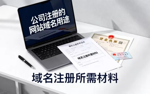 公司注册的网站域名有啥用，域名注册需要哪些材料