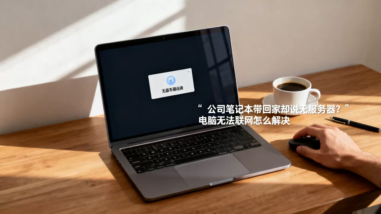 公司笔记本带回家却说无服务器?电脑无法联网怎么解决 公司笔记本带回家却说无服务器?电脑无法联网怎么解决