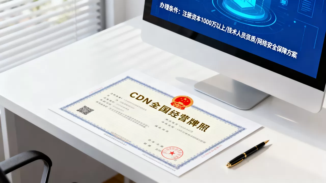 什么是CDN全国经营牌照？办理cdn牌照需要满足哪些条件
